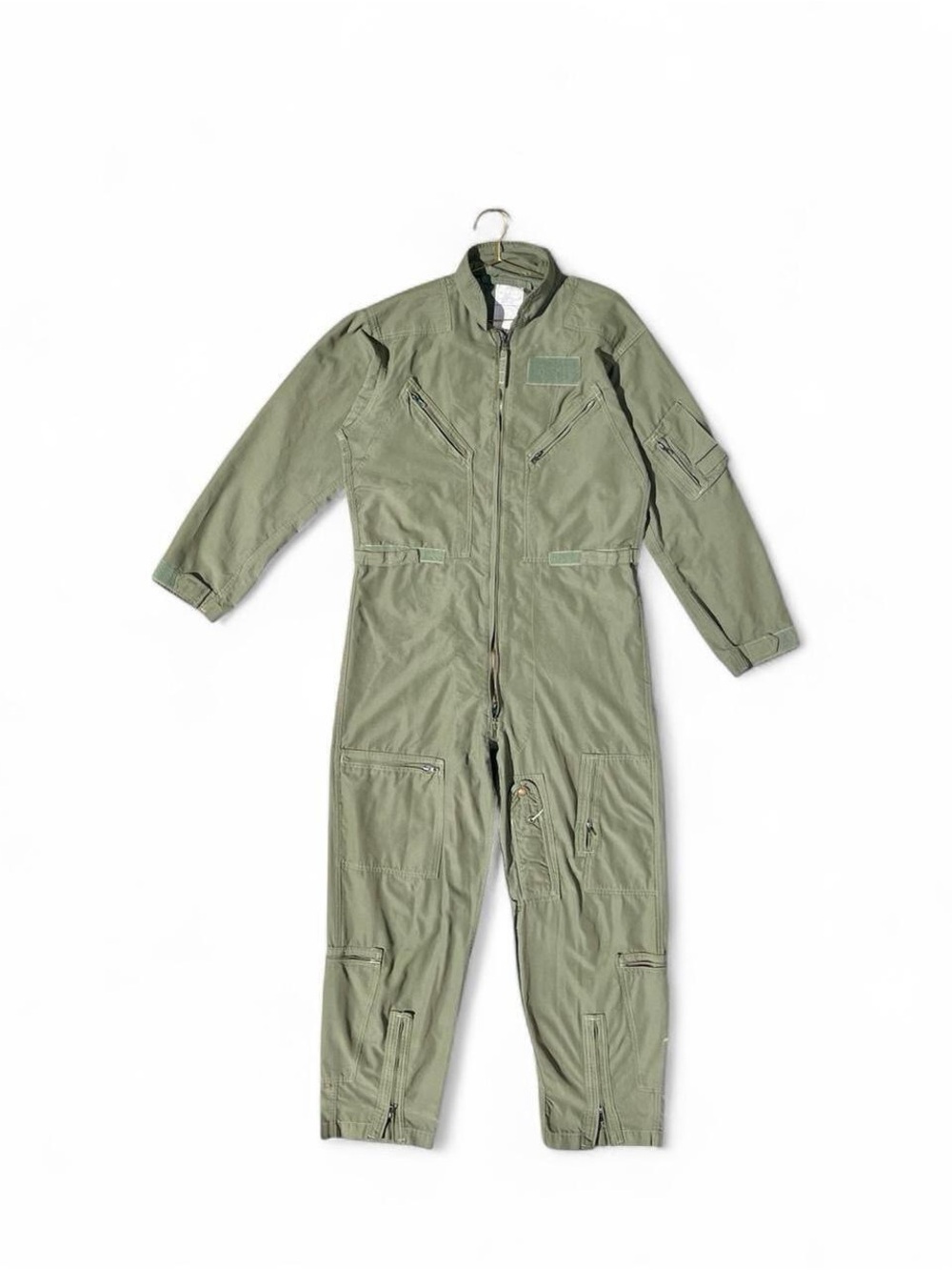 US Military CWU-27/P Sage Green Nomex Flight Suit Coveralls 44L
